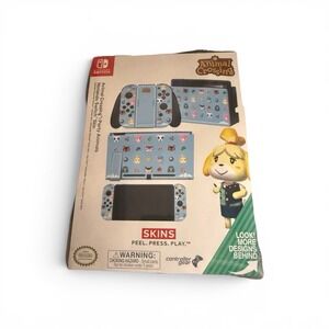 Animal Crossing Party Animals Nintendo Switch Skin Controller Gear Licensed New